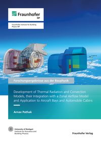 Produktbild: Development of Thermal Radiation and Convection Models, their Integration with a
