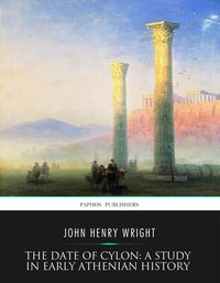 Produktbild: The Date of Cylon: A Study in Early Athenian History