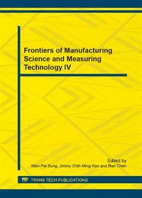 Produktbild: Frontiers of Manufacturing Science and Measuring Technology IV