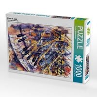 Produktbild: CALVENDO Puzzle Piano in Jazz | 1000 Teile Lege-Gr&ouml;&szlig;e 64x48cm Foto-Puzzle f&uuml;r gl&uuml;ckliche Stunden