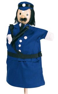Goki Handpuppe Polizist 