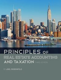 Produktbild: Principles of Real Estate Accounting and Taxation