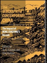Produktbild: The Geography of Contemporary China