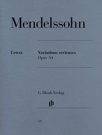 Bild vom Artikel Mendelssohn Bartholdy, Felix - Variations sérieuses op. 54 vom Autor Felix Mendelssohn Bartholdy