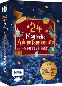 Produktbild: Adventskalender-Kartenset: 24 magische Momente f&uuml;r Harry Potter-Fans