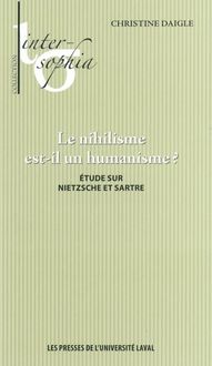 Produktbild: Le nihilisme est-il un humanisme?