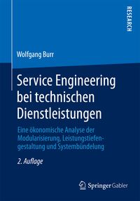 Produktbild: Service Engineering bei technischen Dienstleistungen