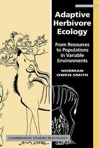 Produktbild: Adaptive Herbivore Ecology