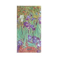 12-Monatskalender 2024 Van Goghs Schwertlilien Schlank Verso von Paperblanks