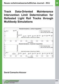 Produktbild: Track Data-Oriented Maintenance Intervention Limit Determination for Ballasted Light Rail Tracks through Multibody Simulations