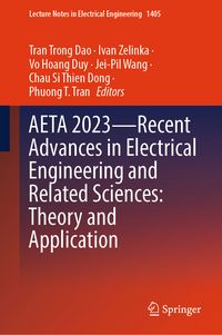 Produktbild: AETA 2023&mdash;Recent Advances in Electrical Engineering and Related Sciences: Theory and Application