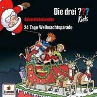 Produktbild: Die drei ??? Kids Adventskalender - 24 Tage Weihnachtsparade