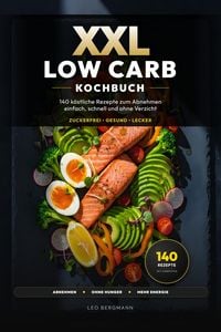 Produktbild: XXL Low Carb Kochbuch f&uuml;r Anf&auml;nger
