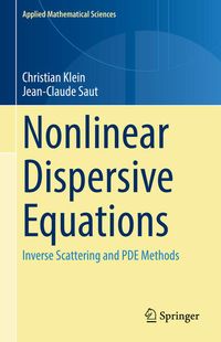 Produktbild: Nonlinear Dispersive Equations