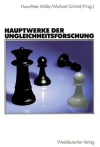 Produktbild: Hauptwerke der Ungleichheitsforschung
