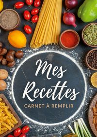 Produktbild: Carnet de recettes &agrave; remplir