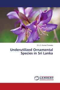 Produktbild: Underutilized Ornamental Species in Sri Lanka