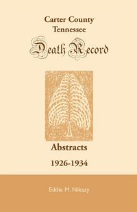 Produktbild: Carter County, Tennessee, Deaths