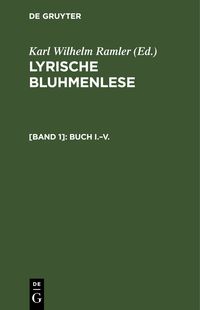 Produktbild: Buch I.&ndash;V.