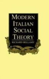 Produktbild: Modern Italian Social Theory