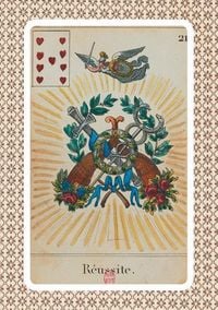 Produktbild: Carnet Lign&eacute; Cartomancie, R&eacute;ussite, 18e Si&egrave;cle
