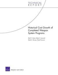 Produktbild: Historical Cost Growth of Completed Weapon System Programs
