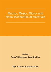 Produktbild: Macro-, Meso-, Micro- and Nano-Mechanics of Materials