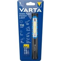 Produktbild: Varta 17647101421 Work Flex Pocket Light Penlight batteriebetrieben LED 110 lm 230 mm Grau, Blau