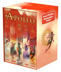 Bild vom Artikel Die Abenteuer des Apollo: Taschenbuchschuber Bände 1-5 vom Autor Rick Riordan
