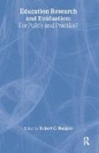 Produktbild: Burgess, R: Education Research and Evaluation: For Policy an