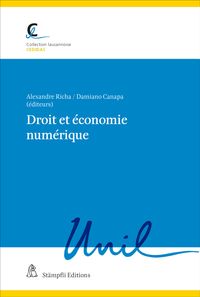 Produktbild: Droit et économie numérique