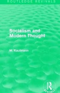 Produktbild: Kaufmann, M: Socialism and Modern Thought