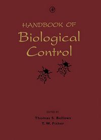 Produktbild: Handbook of Biological Control