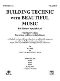 Produktbild: Applebaum, S: Building Technic with Beautiful Music: String