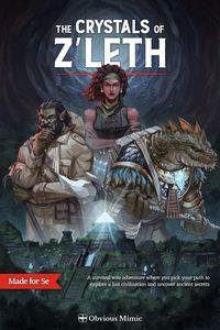 Produktbild: The Crystals of Z''leth (Solo Adventures, #2)