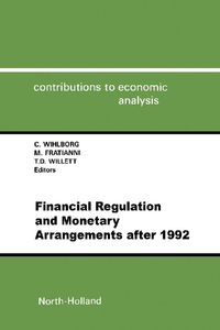 Produktbild: Financial Regulation and Monetary Arrangements after 1992