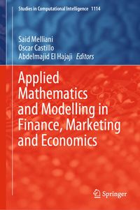 Produktbild: Applied Mathematics and Modelling in Finance, Marketing and Economics