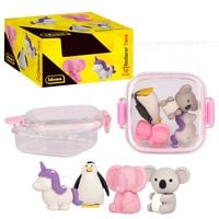 Produktbild: Idena Radierer Tiere 4 St&uuml;ck Box