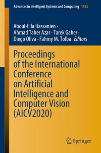 Produktbild: Proceedings of the International Conference on Artificial Intelligence and Computer Vision (AICV2020)