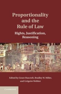 Produktbild: Proportionality and the Rule of Law