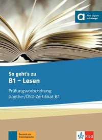 Produktbild: So geht's zu B1 - Lesen. &Uuml;bungsbuch
