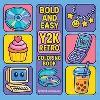 Produktbild: Bold & Easy Y2K Retro Coloring Book
