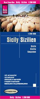 Produktbild: Reise Know-How Landkarte Sizilien (1:200.000)