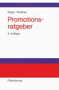 Produktbild: Promotionsratgeber