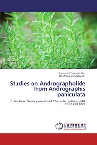 Produktbild: Studies on Andrographolide from Andrographis paniculata
