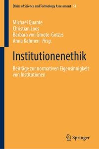 Produktbild: Institutionenethik