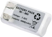 Produktbild: Emmerich 2443FA4000R Notleuchten-Akku U-L&ouml;tfahne 2.4V 4000 mAh