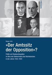 Produktbild: &raquo;Der Amtssitz der Opposition&laquo;?
