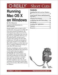 Produktbild: Running Mac OS X on Windows
