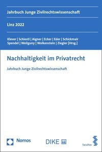 Produktbild: Nachhaltigkeit im Privatrecht